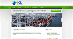 Desktop Screenshot of greencargologistic.com